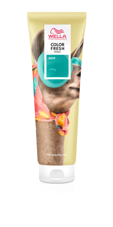 Wella Color Fresh Mask – Mint | Refreshing, Zero-Damage Colour Mask